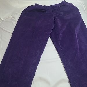 Alfred Dunner Purple Pants